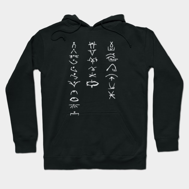 The OA Movement Symbols Hoodie by ArcaNexus